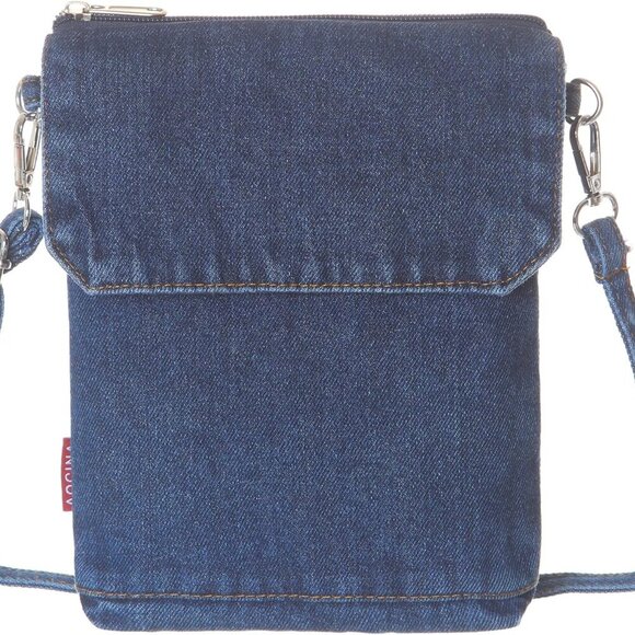 Handbags - Small Denim Purse Blue Jean Purse Shoulder Bag Denim Crossbody Bags for Women